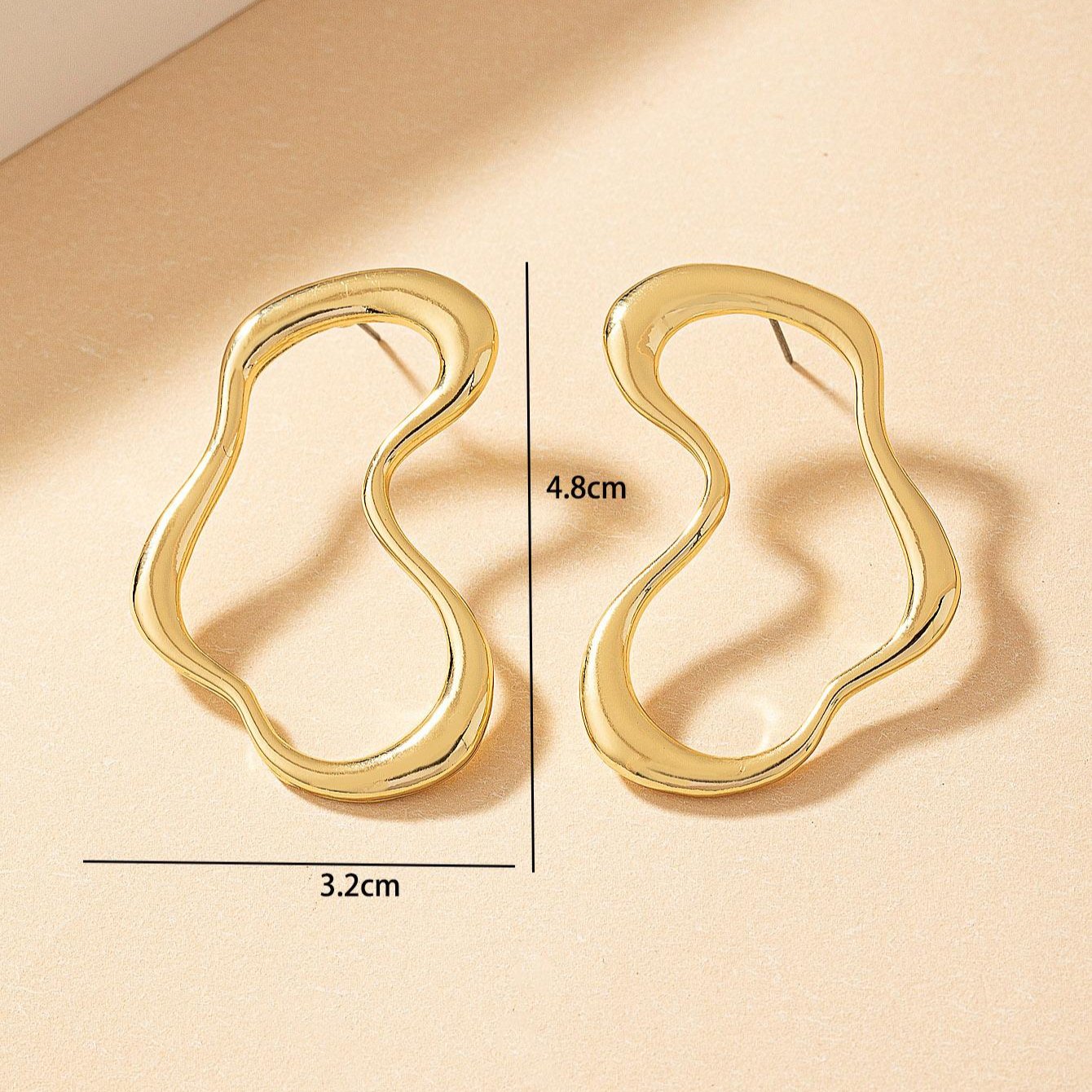 Orecchini linea organica