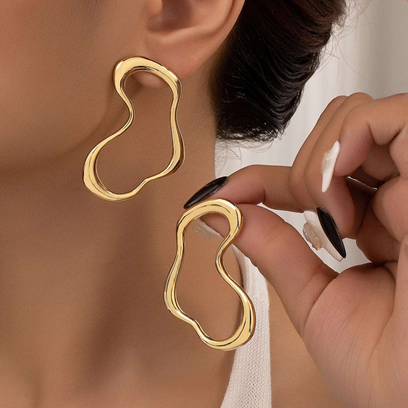 Orecchini linea organica