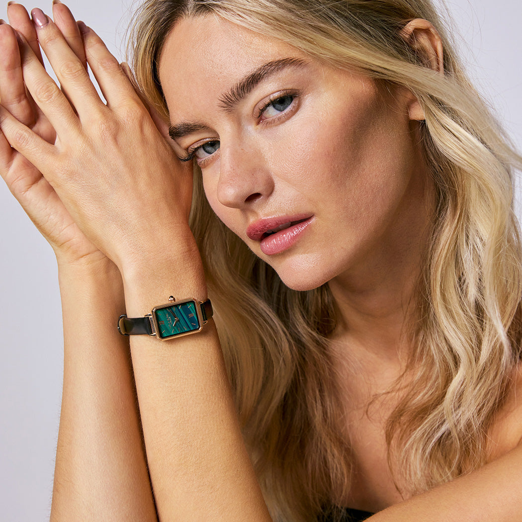 Orologio da Polso con Malachite