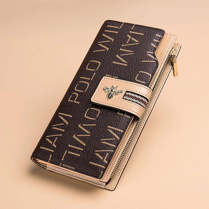 Portafoglio da Donna in Pelle Genuina Modello WilliamPolo