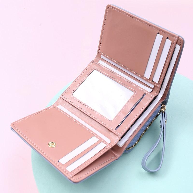 Portafoglio da Donna in Pelle Genuina Modello Fashion Classic