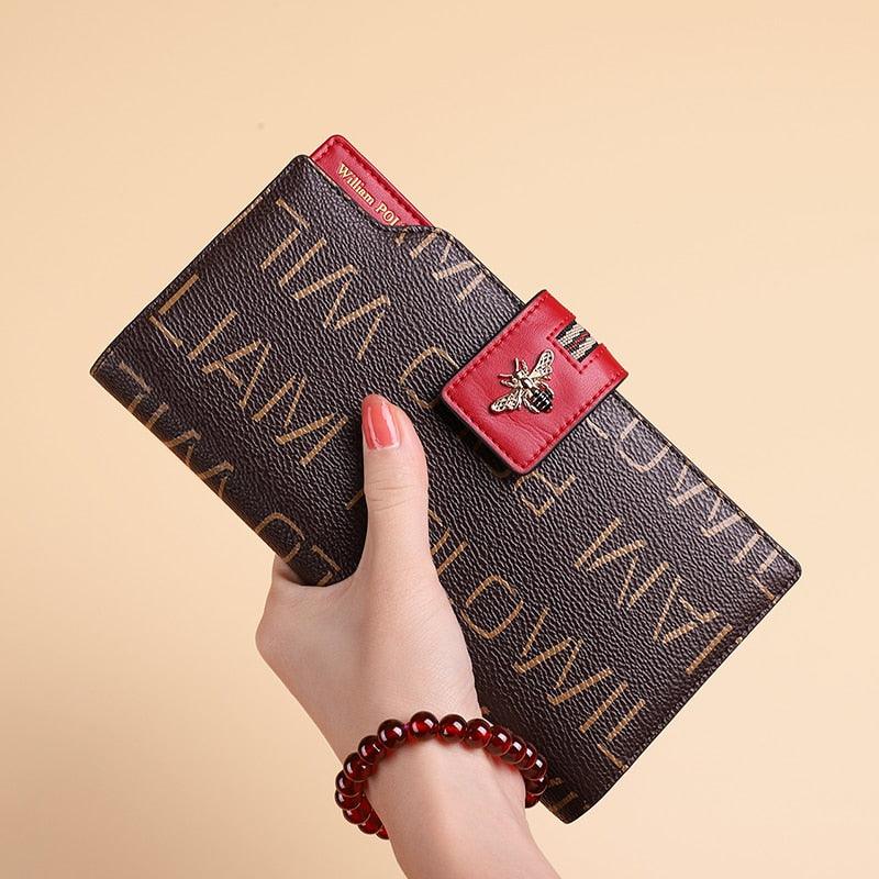 Portafoglio da Donna in Pelle Genuina Modello WilliamPolo