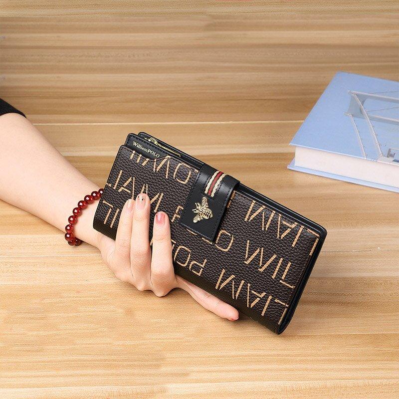 Portafoglio da Donna in Pelle Genuina Modello WilliamPolo