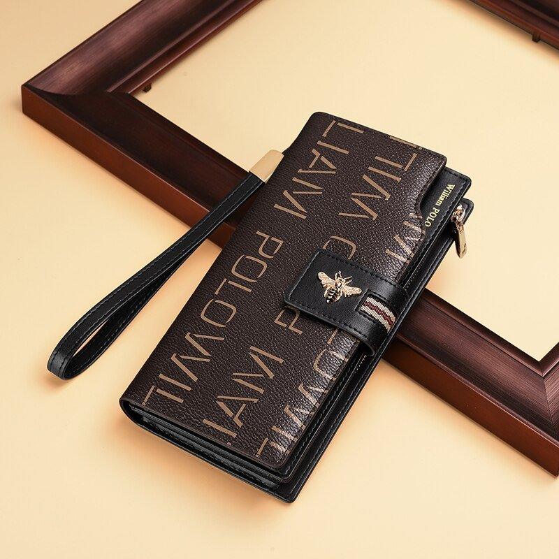 Portafoglio da Donna in Pelle Genuina Modello WilliamPolo