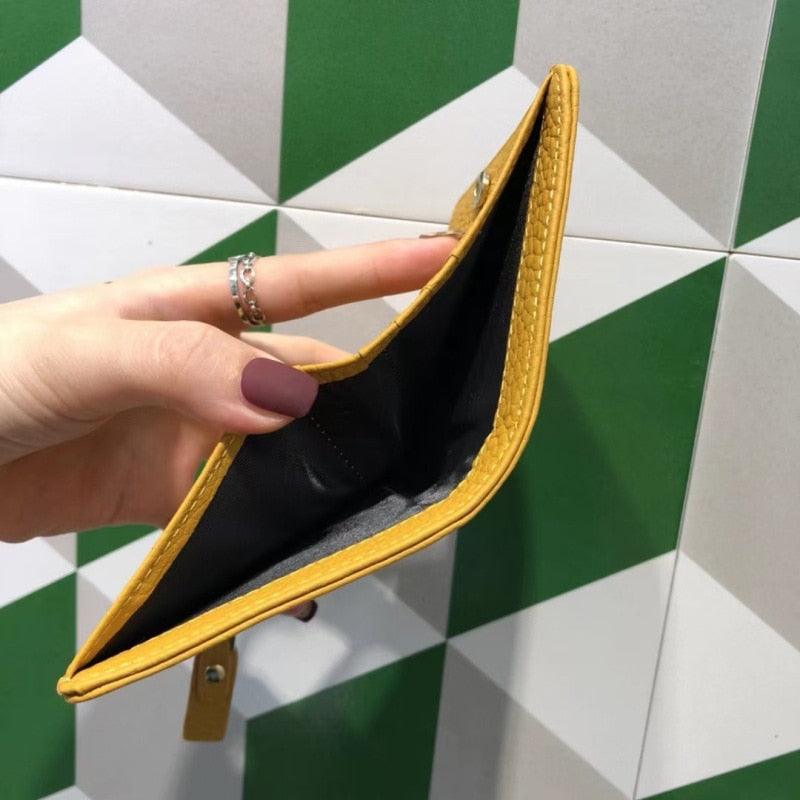 Portafoglio da Donna Compatto in Pelle Legittima Modello Roseli