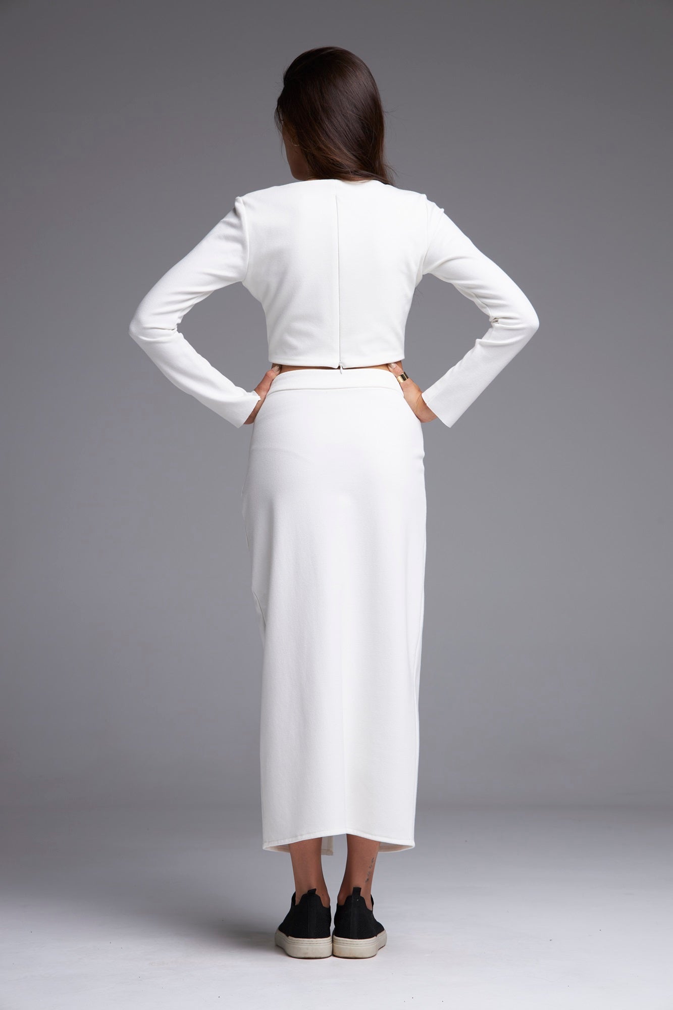 Top Corto SINGULAR - Off White