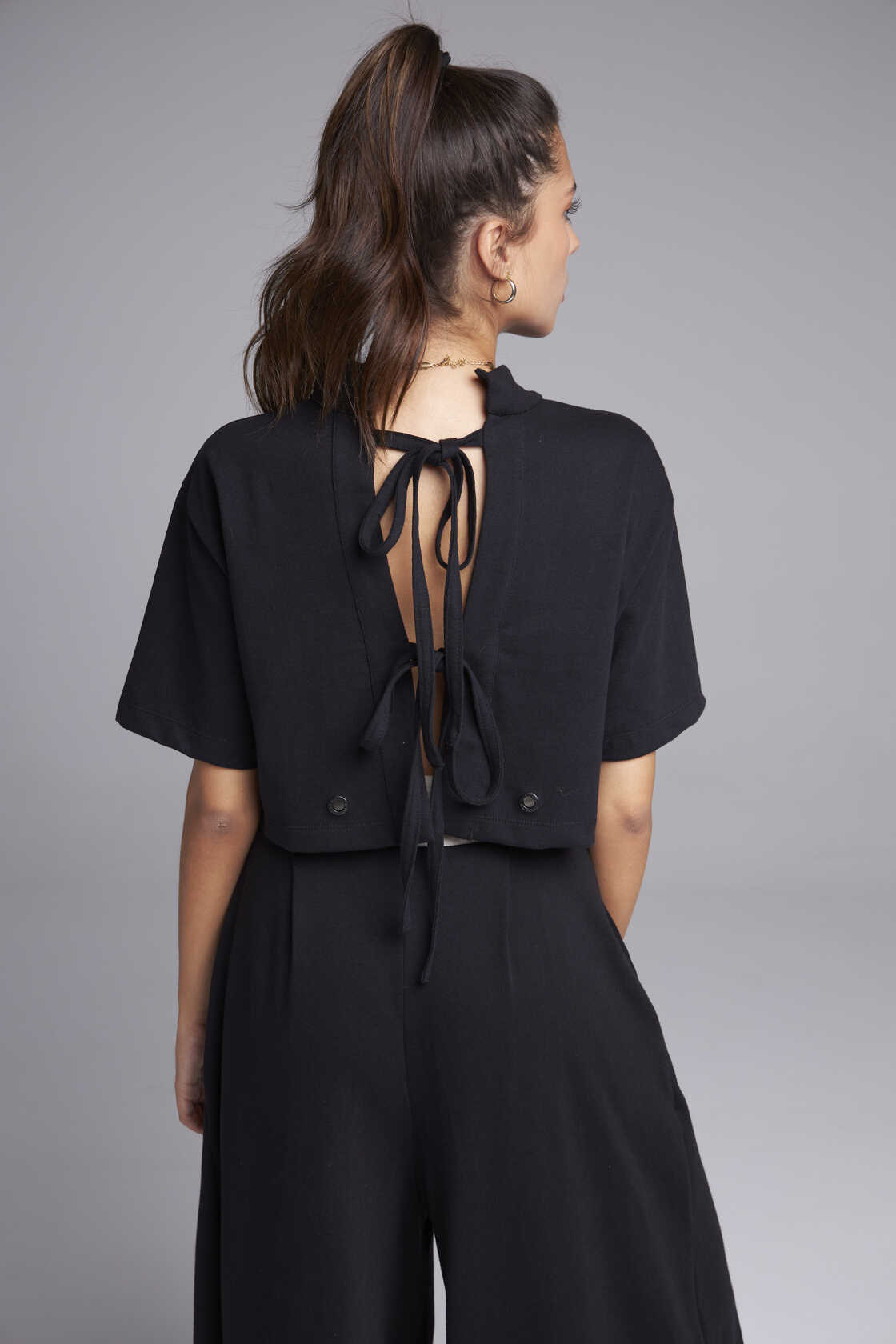 Top Corto HARMONIA - Nero