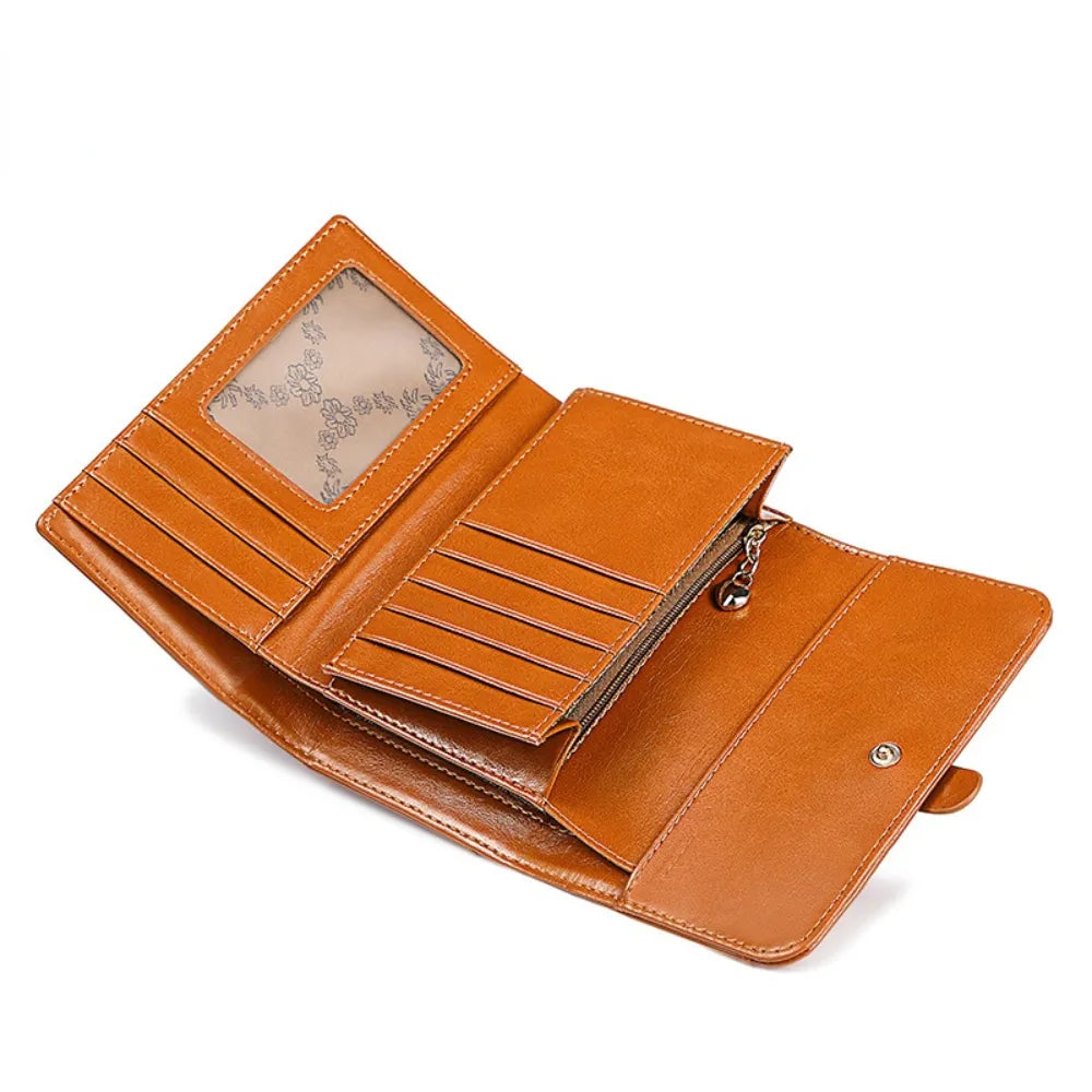 Portafoglio da Donna in Pelle Genuina Modello Lucy Luxury