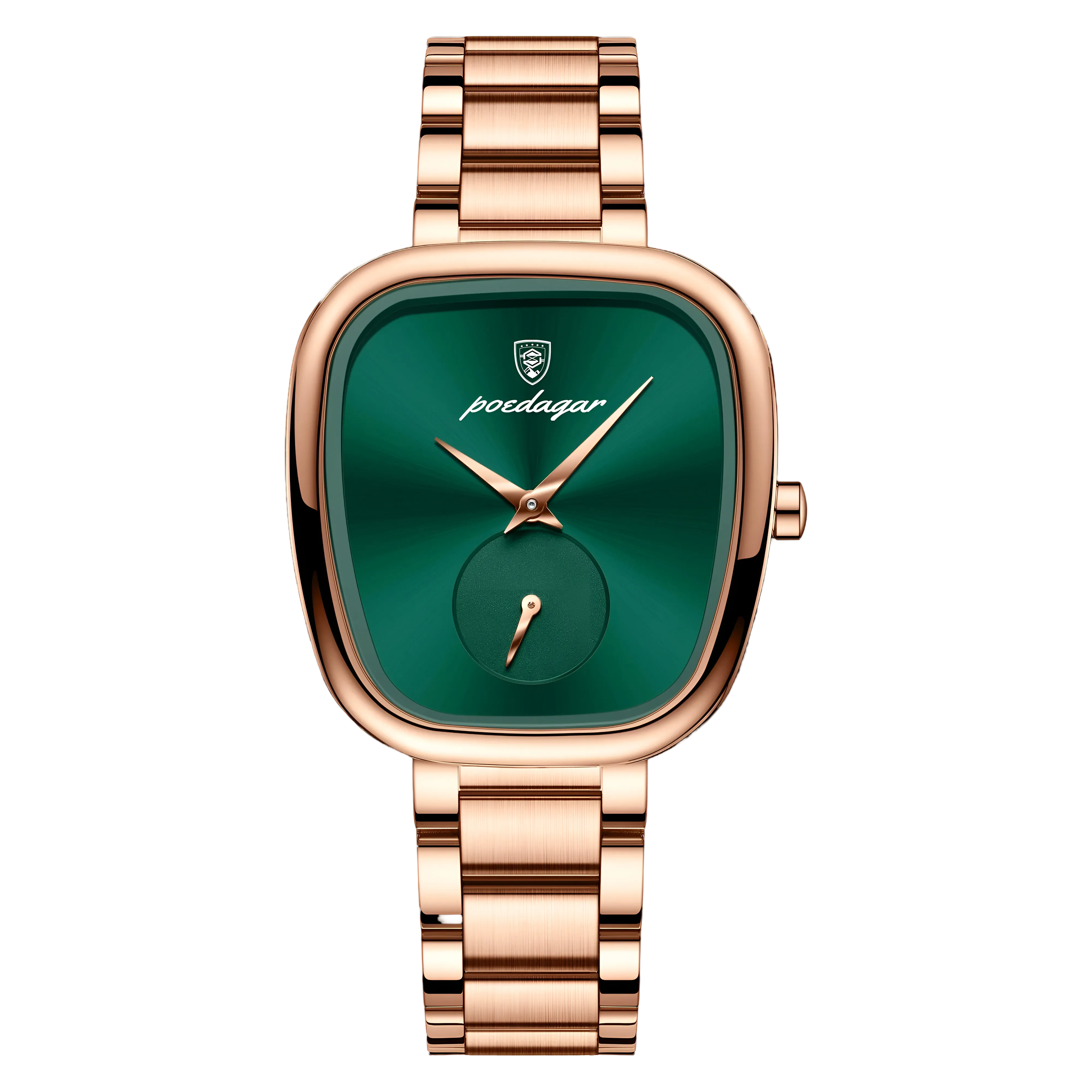 Orologio da donna Poedagar impermeabile in acciaio inox con confezione inclusa