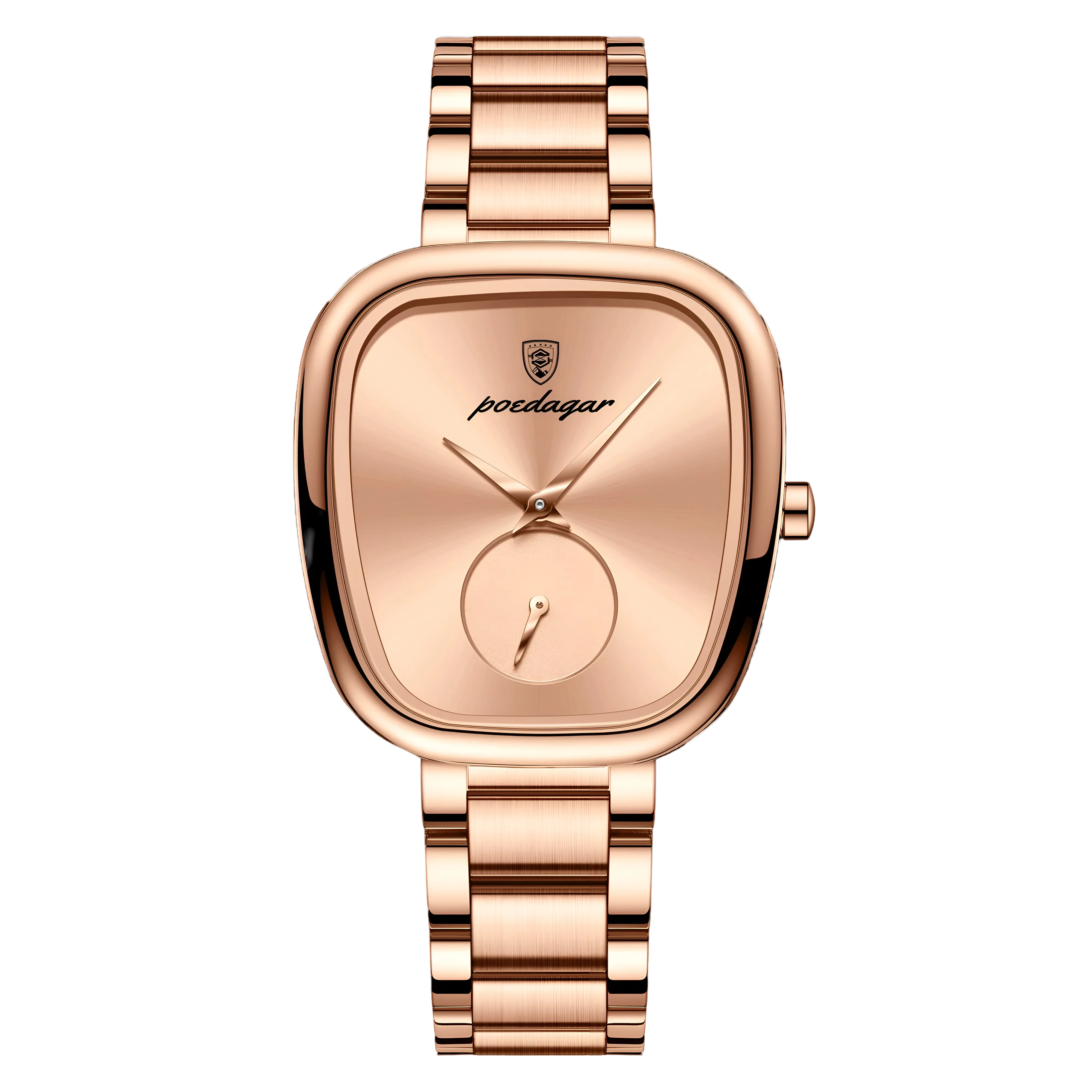 Orologio da donna Poedagar impermeabile in acciaio inox con confezione inclusa