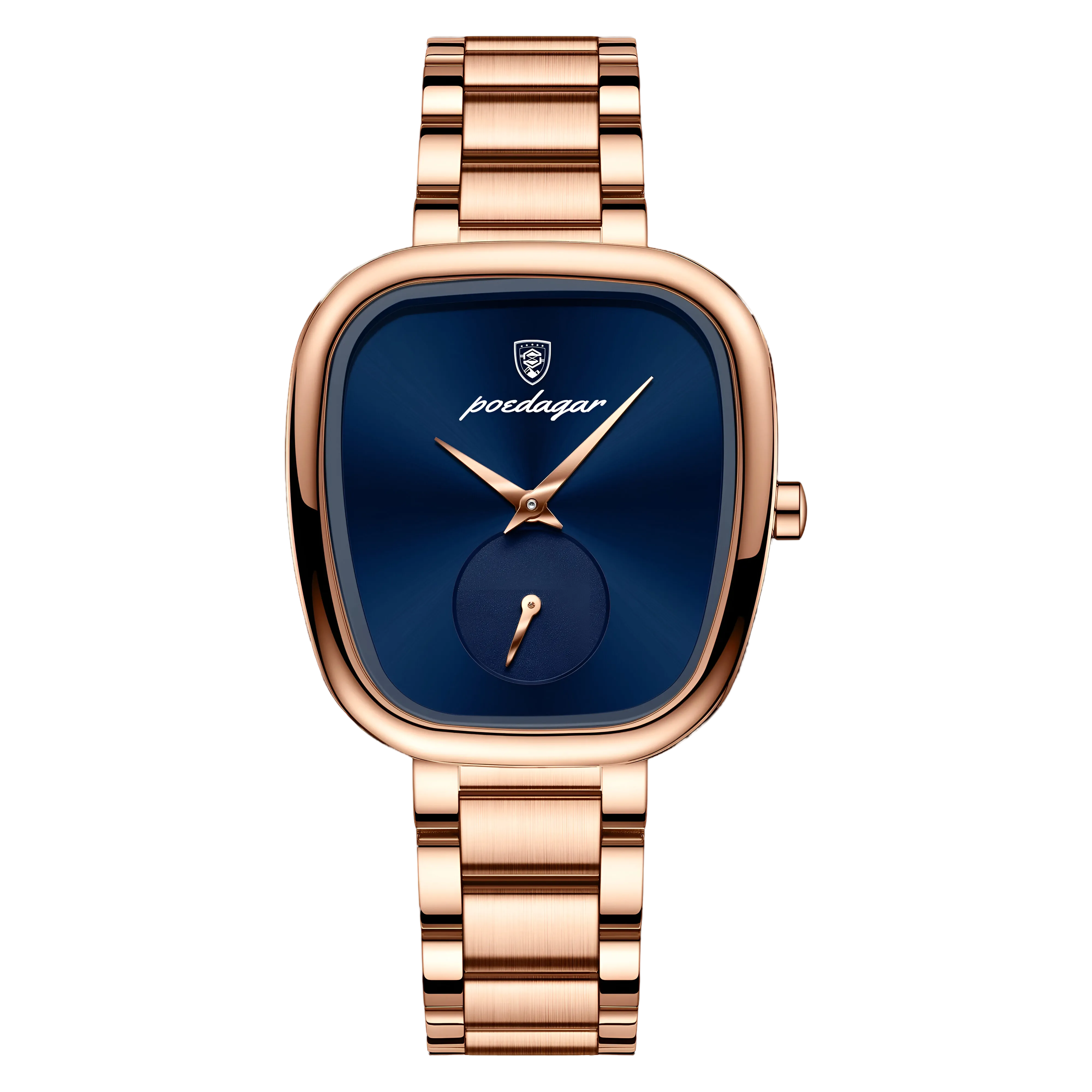 Orologio da donna Poedagar impermeabile in acciaio inox con confezione inclusa