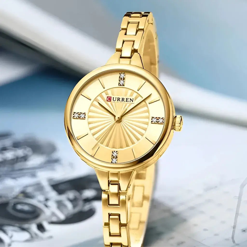Orologio da Polso Femminile Dorato Modello Royale