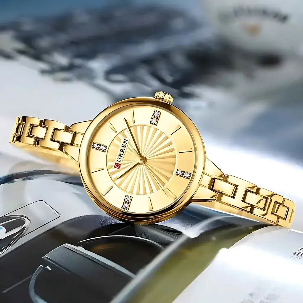 Orologio da Polso Femminile Dorato Modello Royale