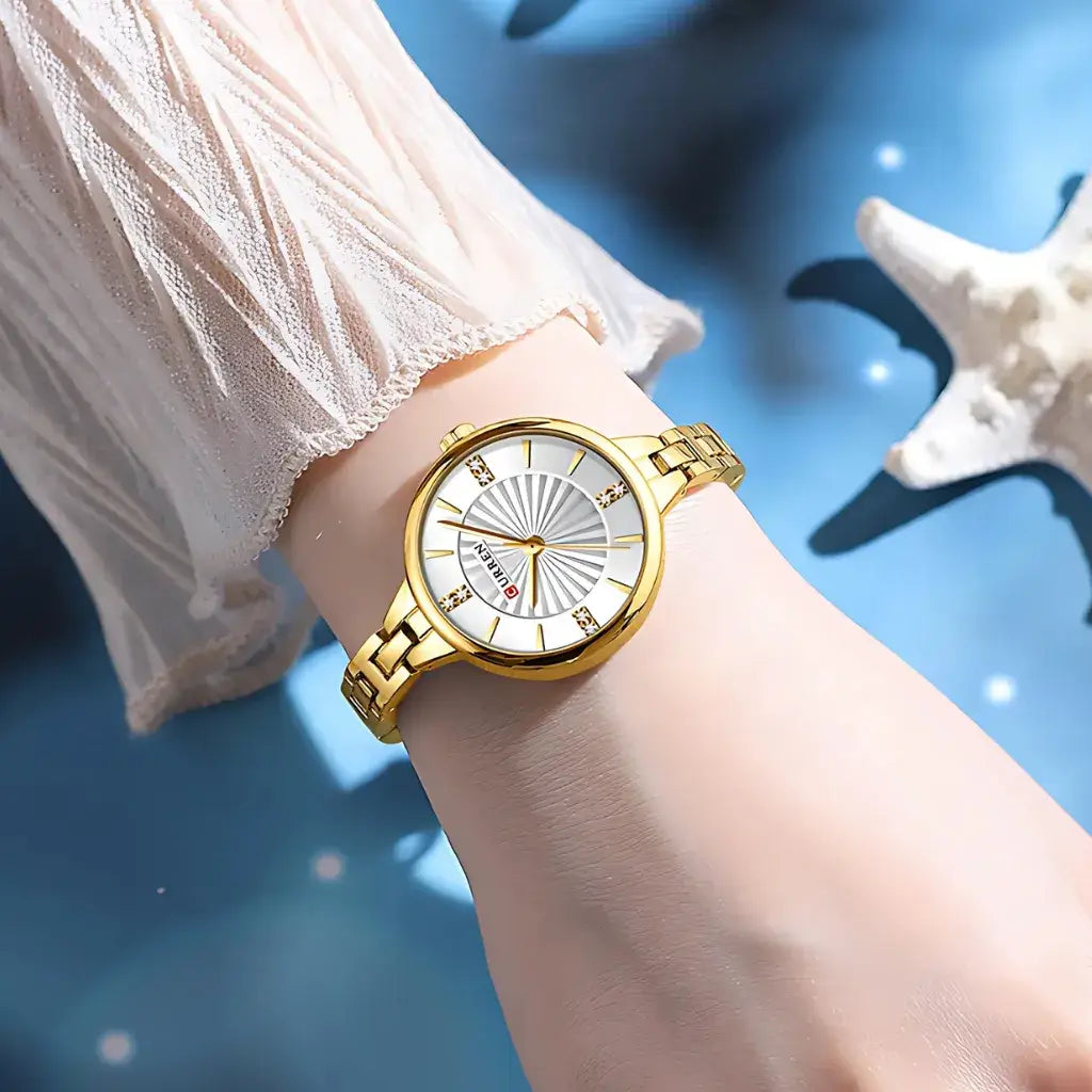 Orologio da Polso Femminile Dorato Modello Royale