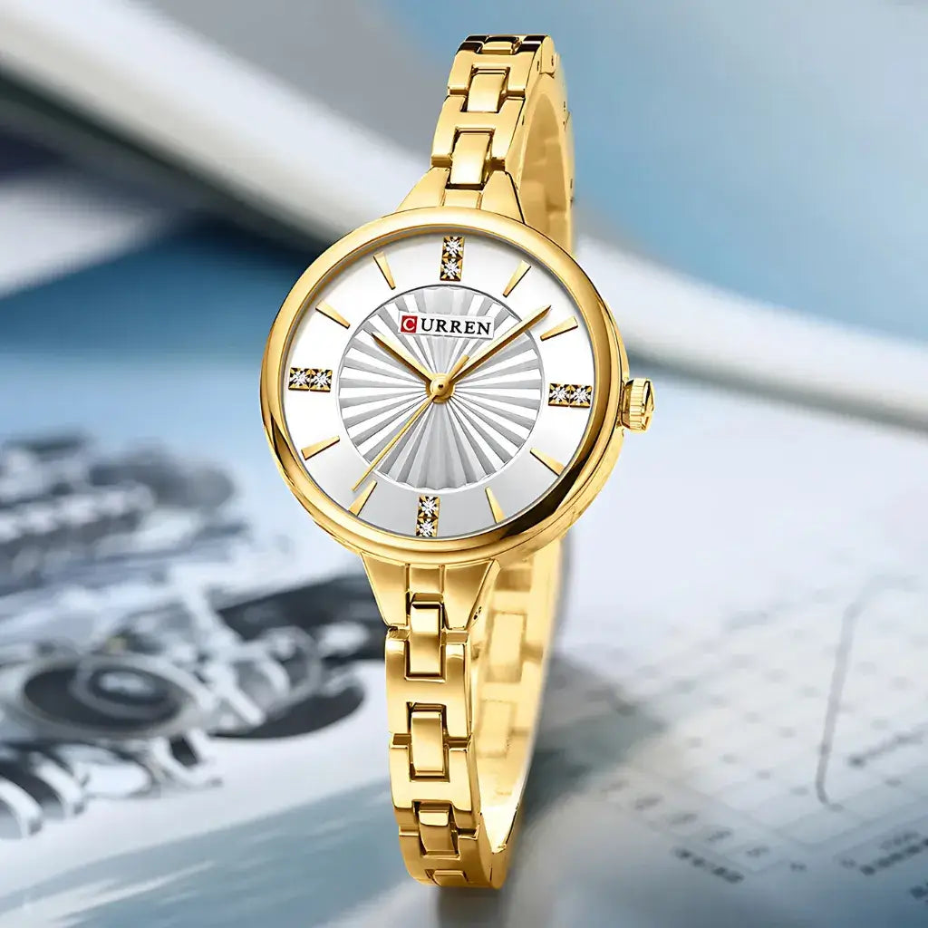 Orologio da Polso Femminile Dorato Modello Royale