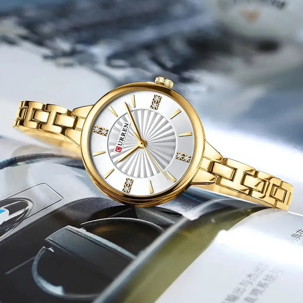 Orologio da Polso Femminile Dorato Modello Royale