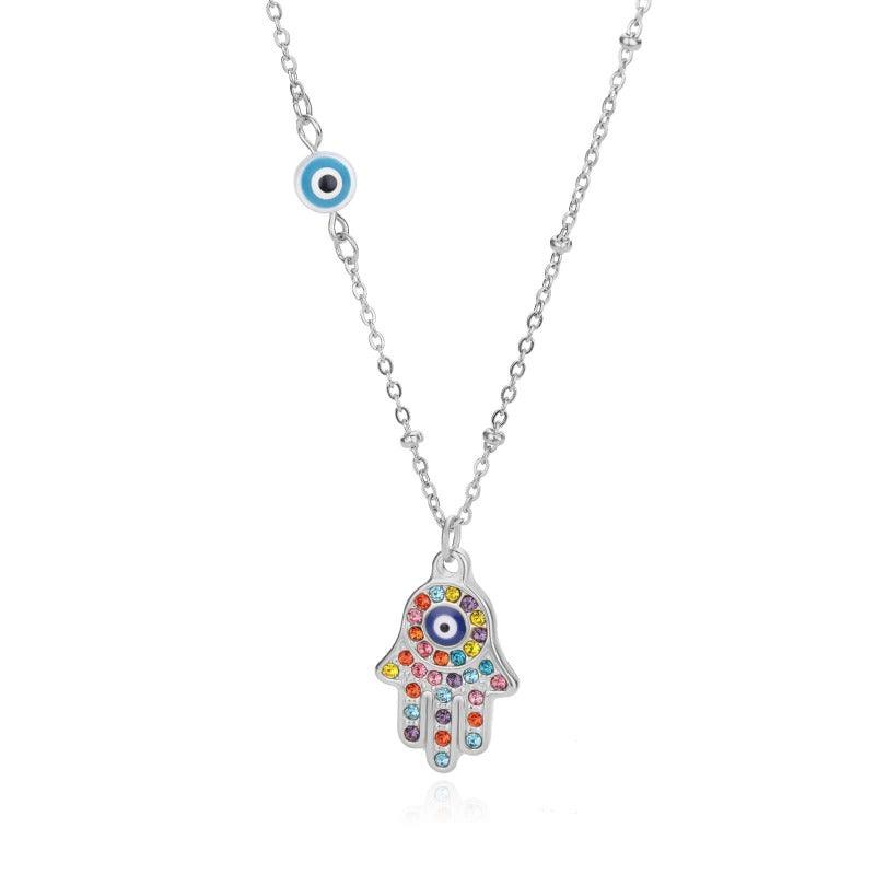 Collana da Donna Occhio Greco Contro il Malocchio