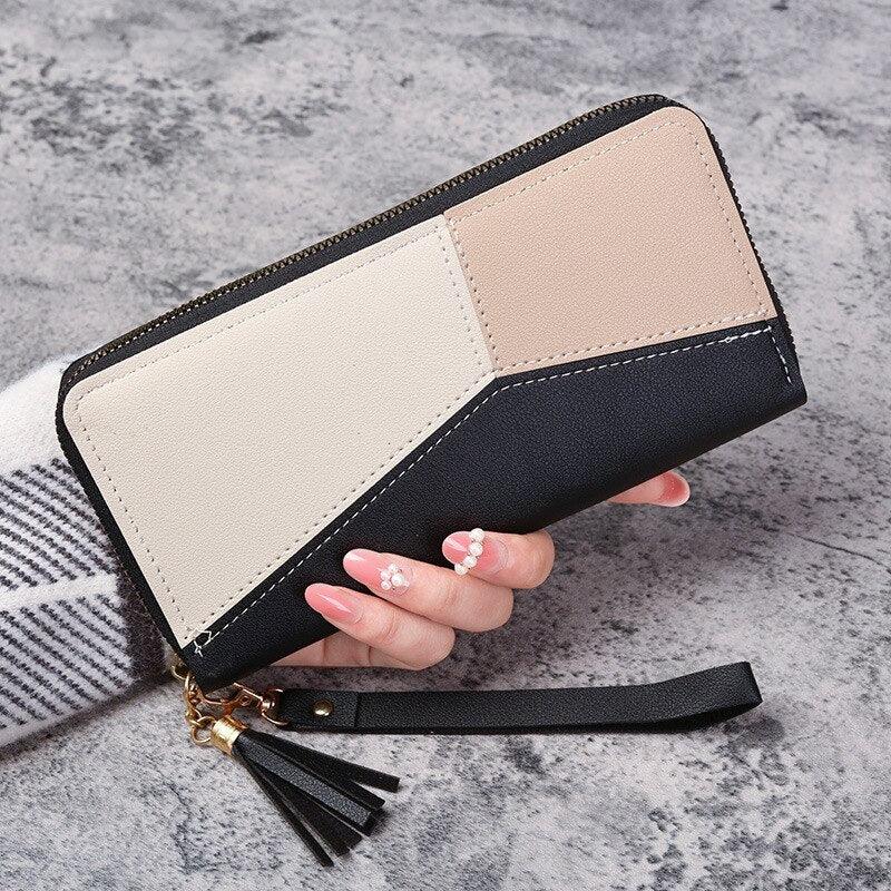 Portafoglio da Donna in Pelle Modello Modern Slim