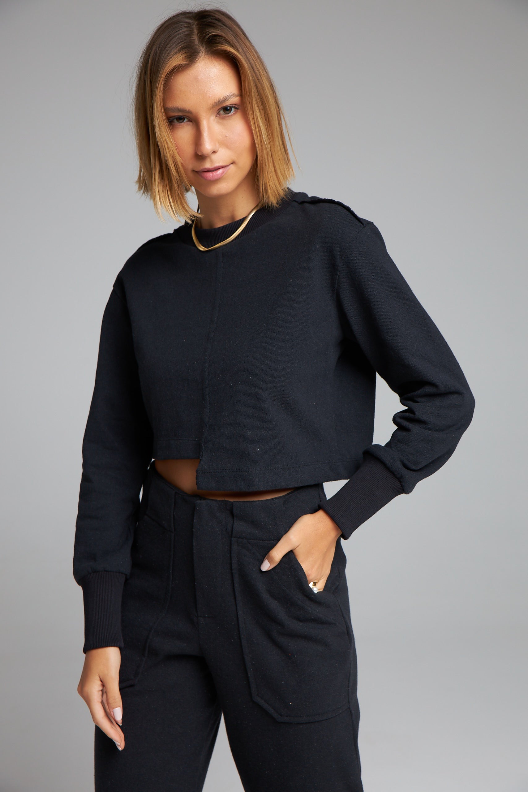Top Corto ECOS - Nero