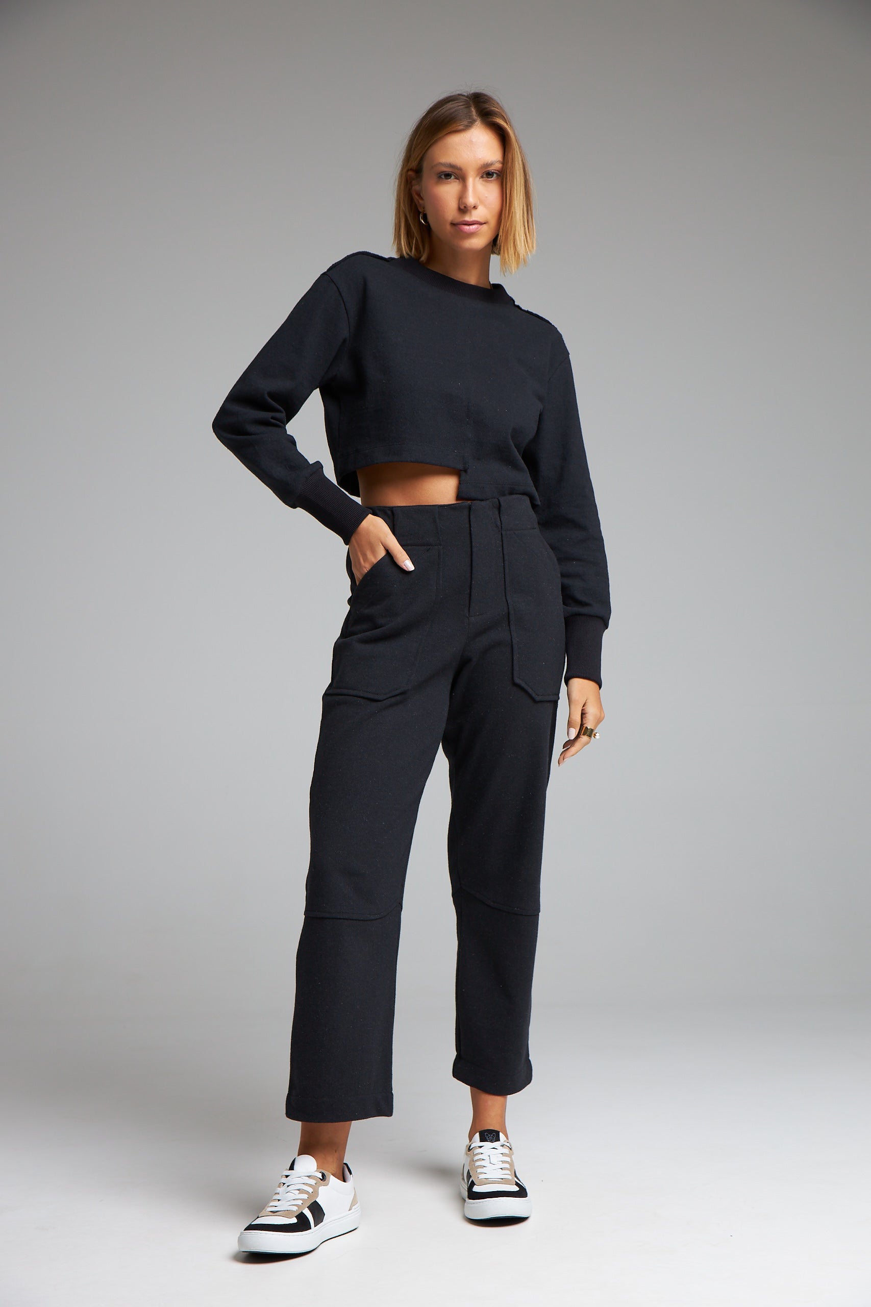 Top Corto ECOS - Nero