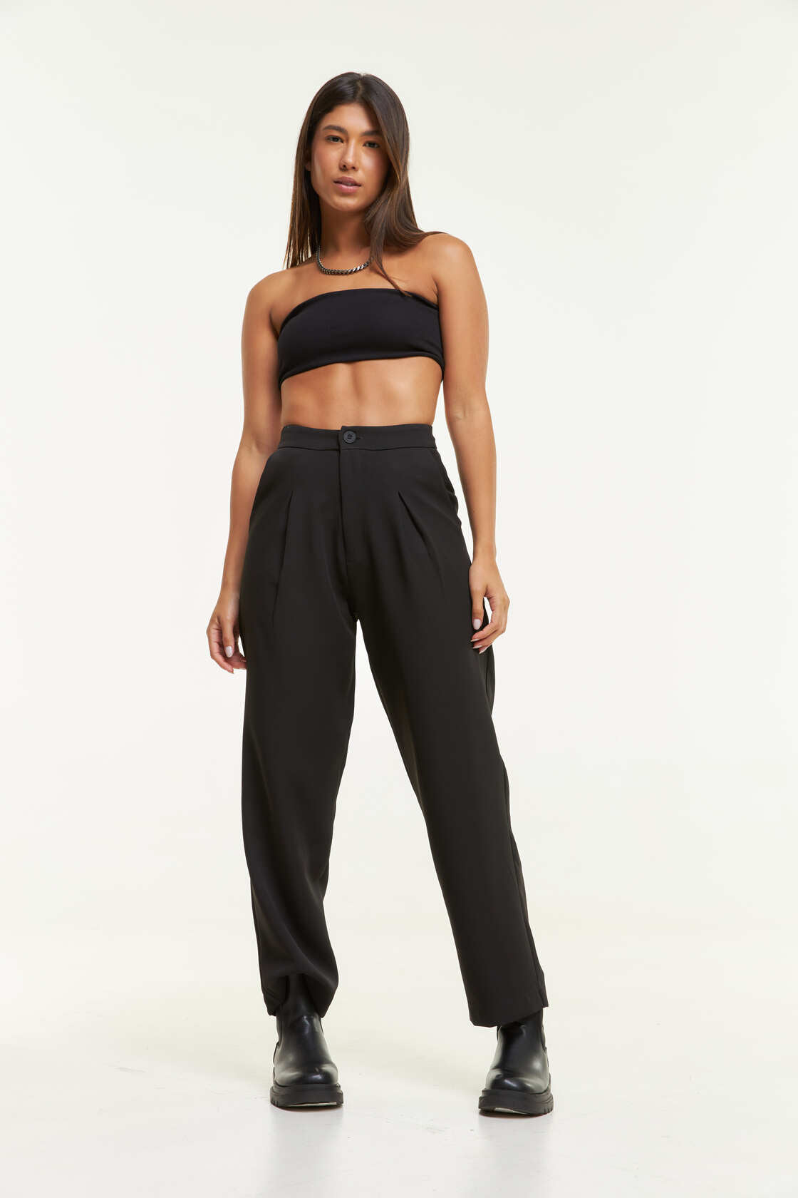 Top Fascia - Nero