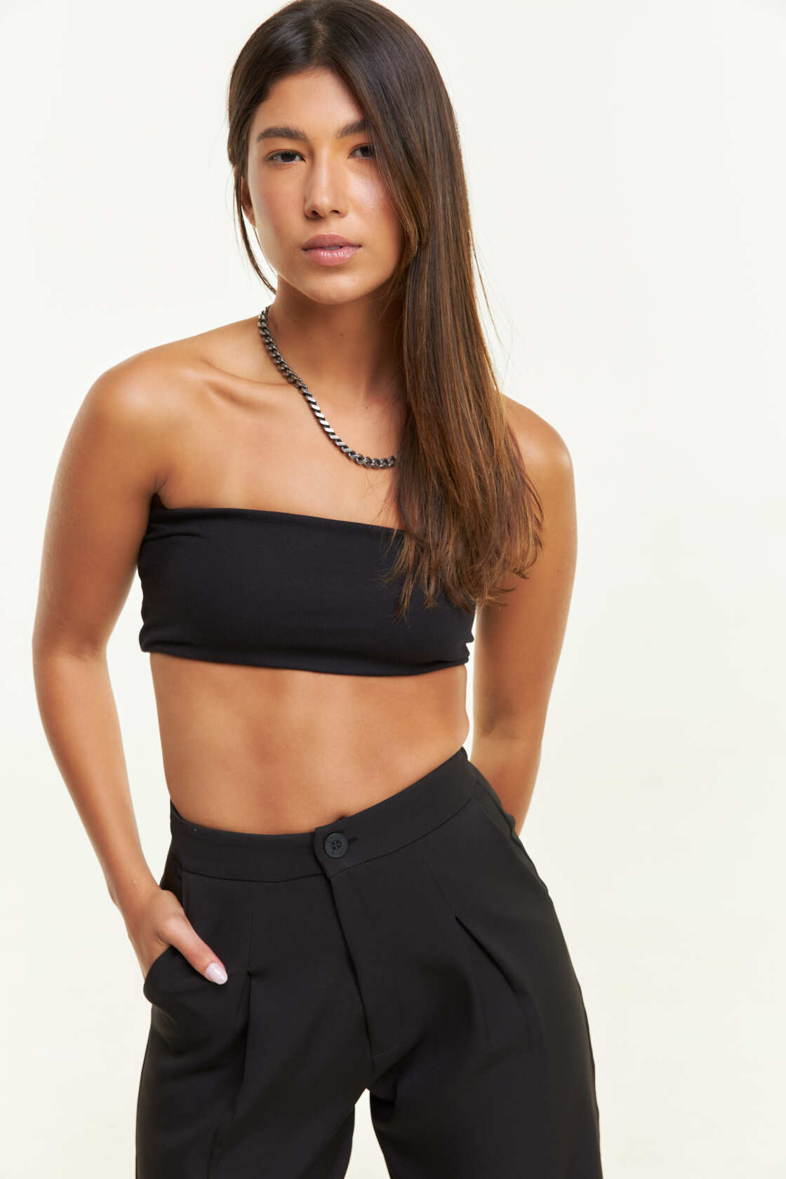 Top Fascia - Nero