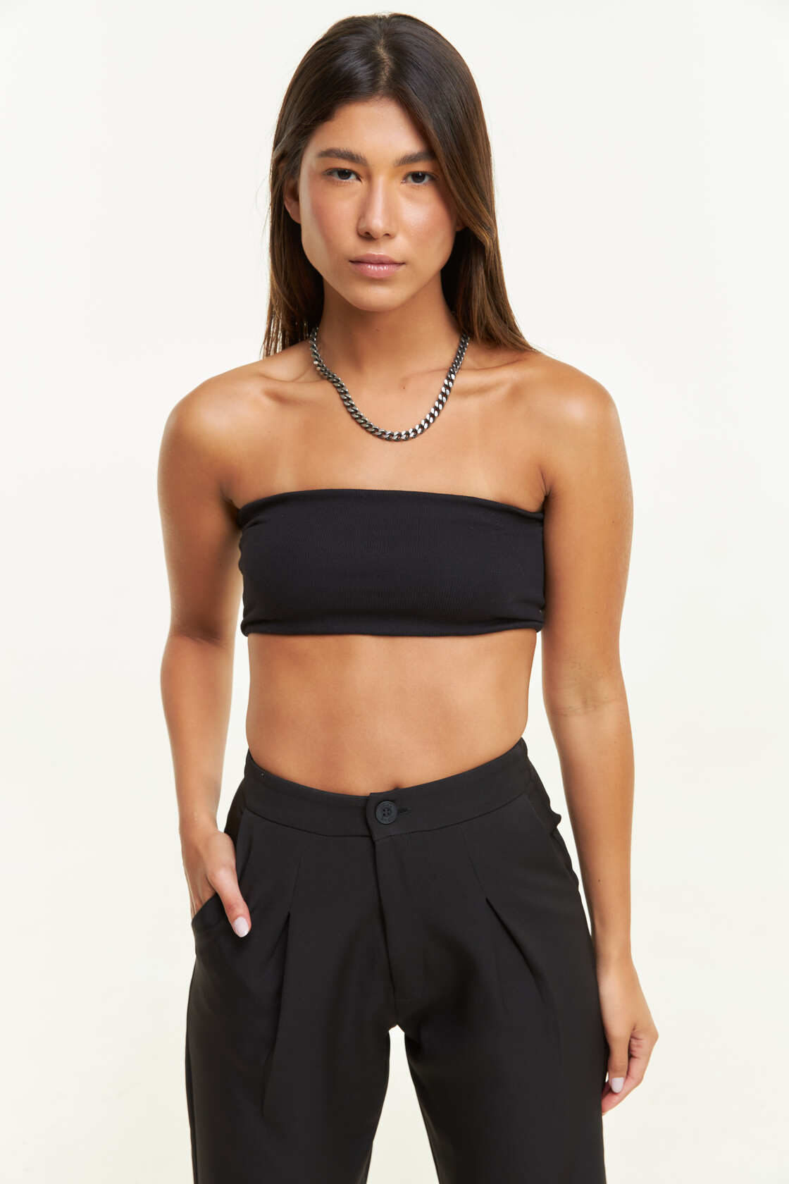 Top Fascia - Nero