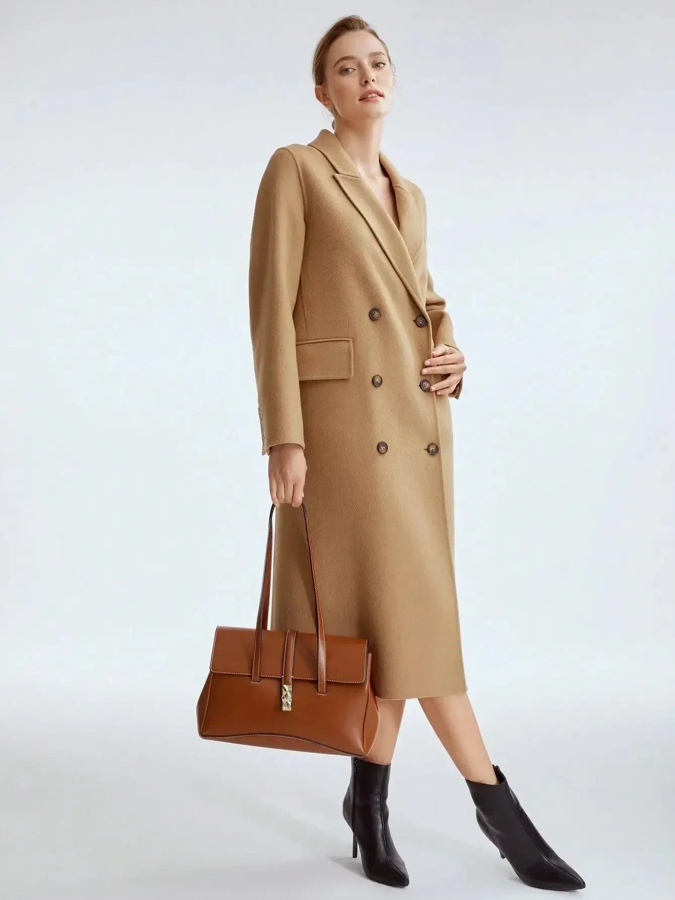 Borsa da donna a spalla con dettaglio fibbia “Fiorella”