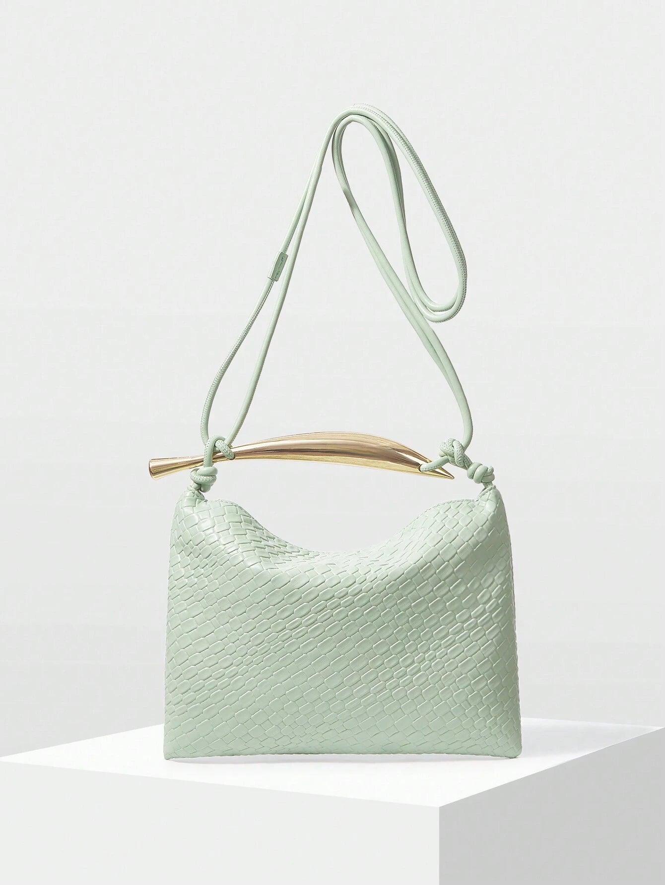 Borsa in pelle texturizzata “Riviera”