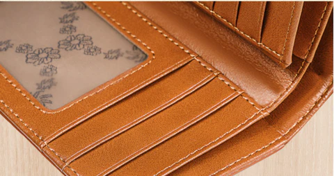 Portafoglio da Donna in Pelle Genuina Modello Lucy Luxury